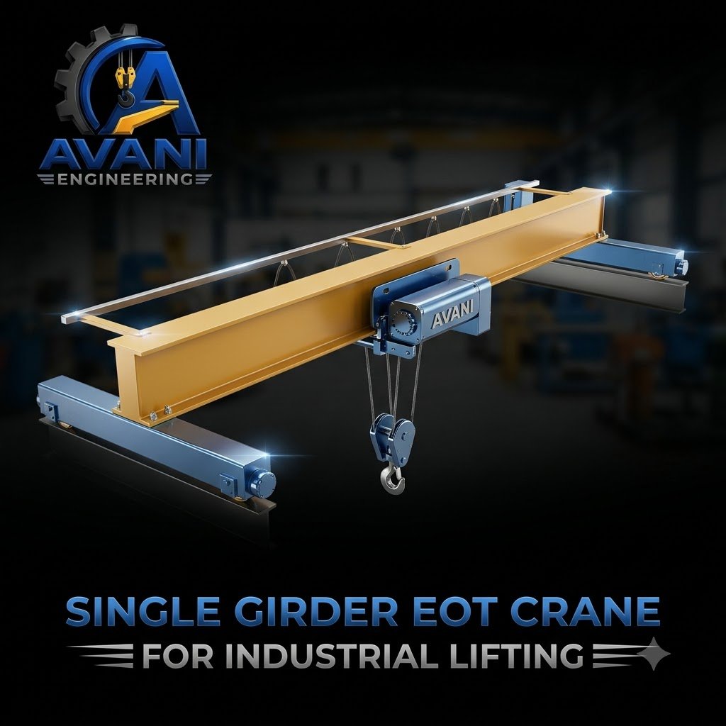SINGLE GIRDER EOT CRANE