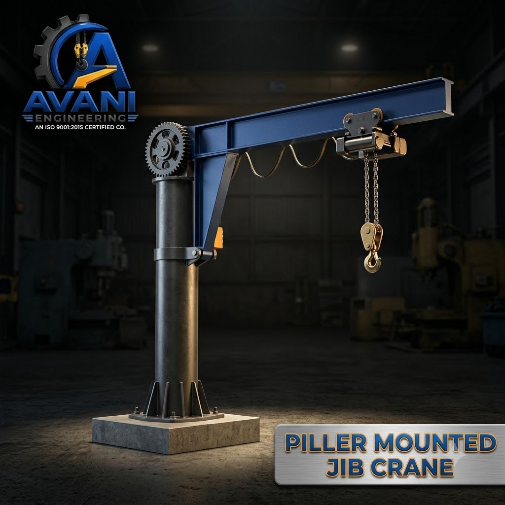 PILLER MOUNTED JIB CRANE