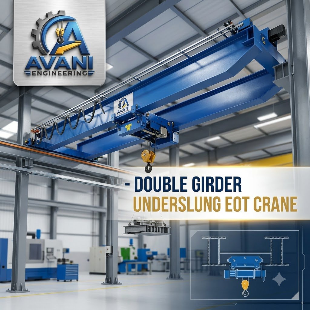 DOUBLE GIRDER UNDERSLUNG EOT CRANE