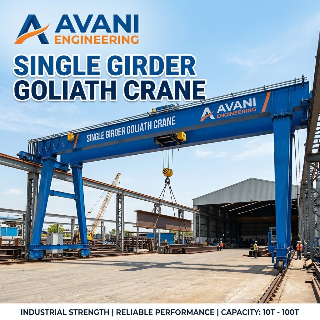 SINGLE GIRDER GOLIATH CRANE