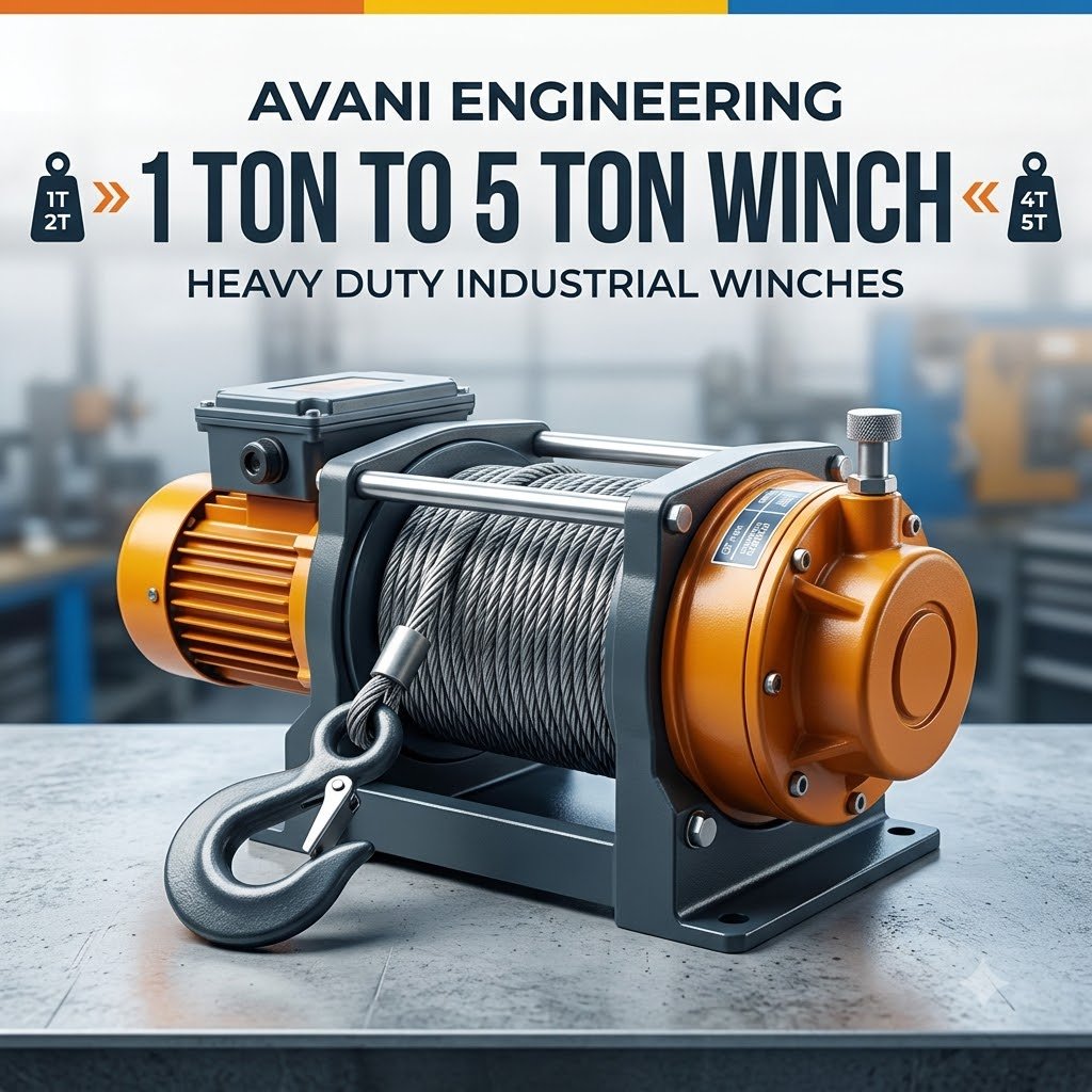 1 TON TO 5 TON WINCH