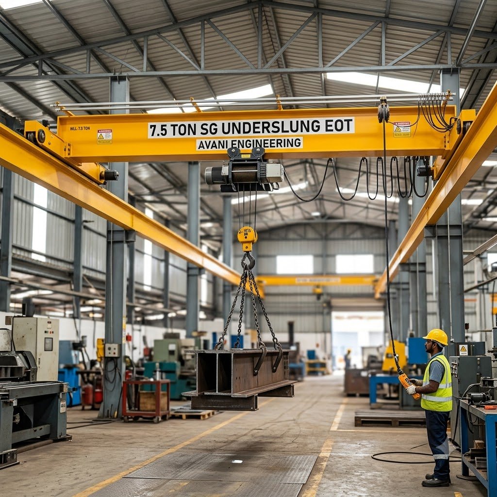 7.5 TON SG UNDERSLUNG EOT