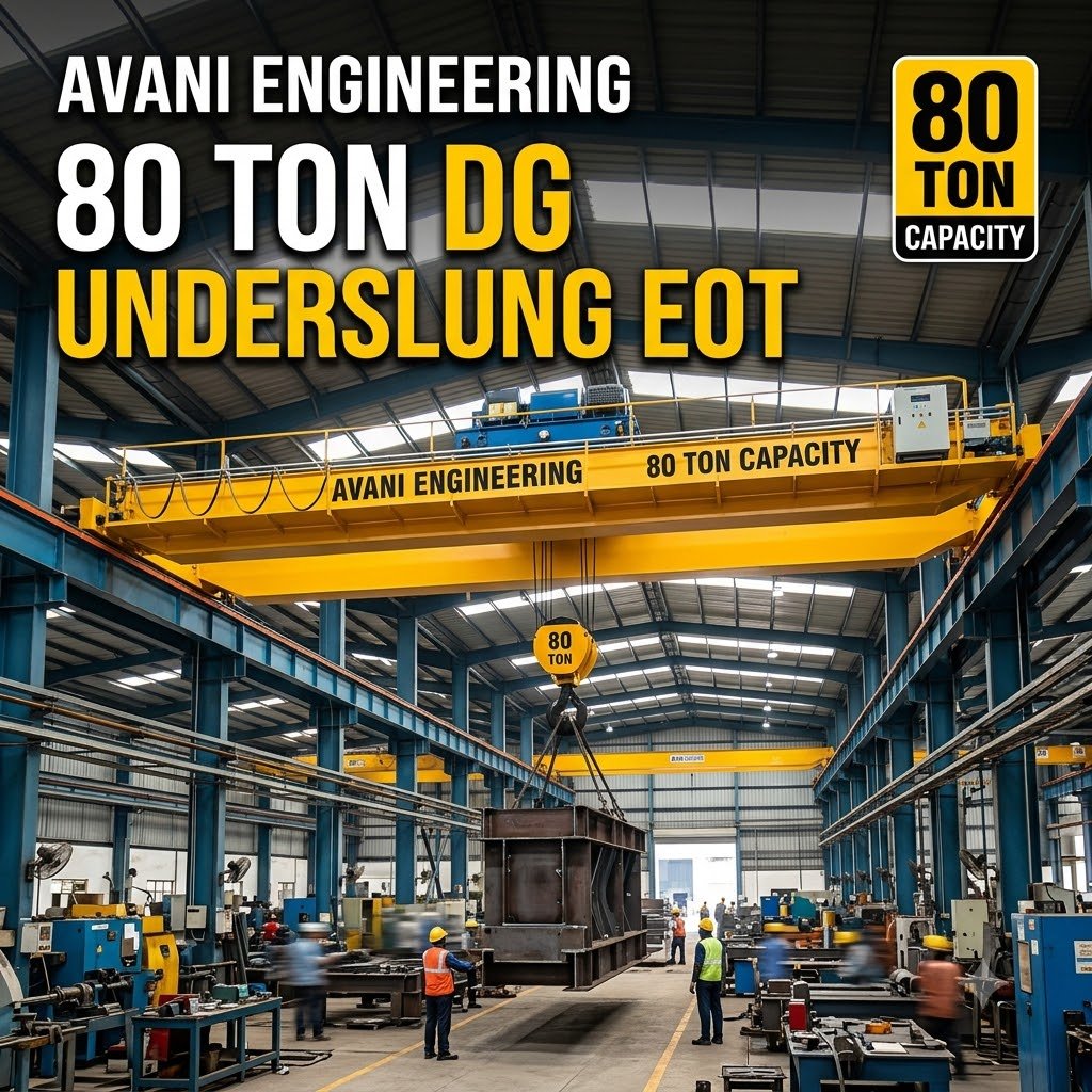 80 TON DG UNDERSLUNG EOT