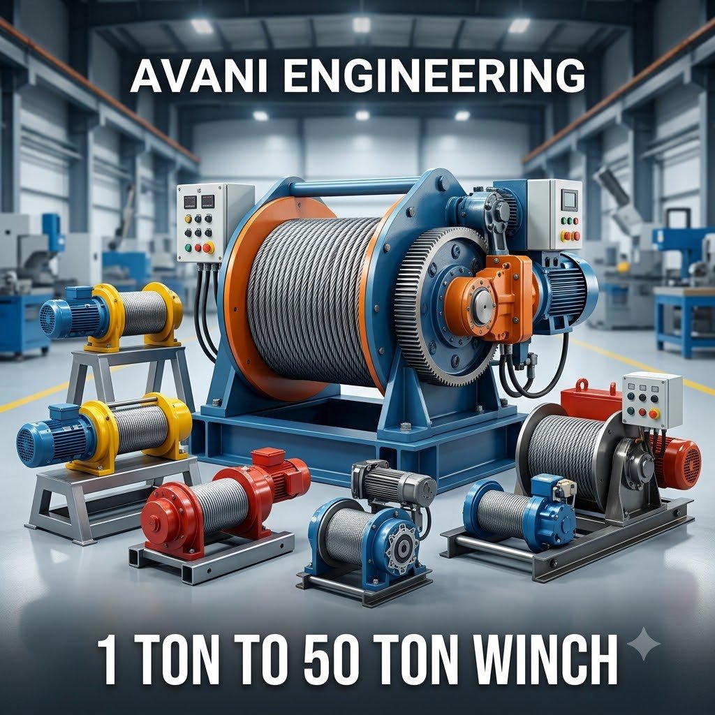 1 TON TO 5O TON WINCH